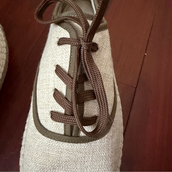 Jeffrey Campbell Canvas Espadrille Sneakers Ivory US 10.5 EU 42 - Picture 11 of 12